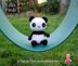 Little Panda Amigurumi Crochet Pattern