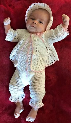 Crochet baby outlet outfit