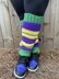 Mardi Gras Leg Warmers