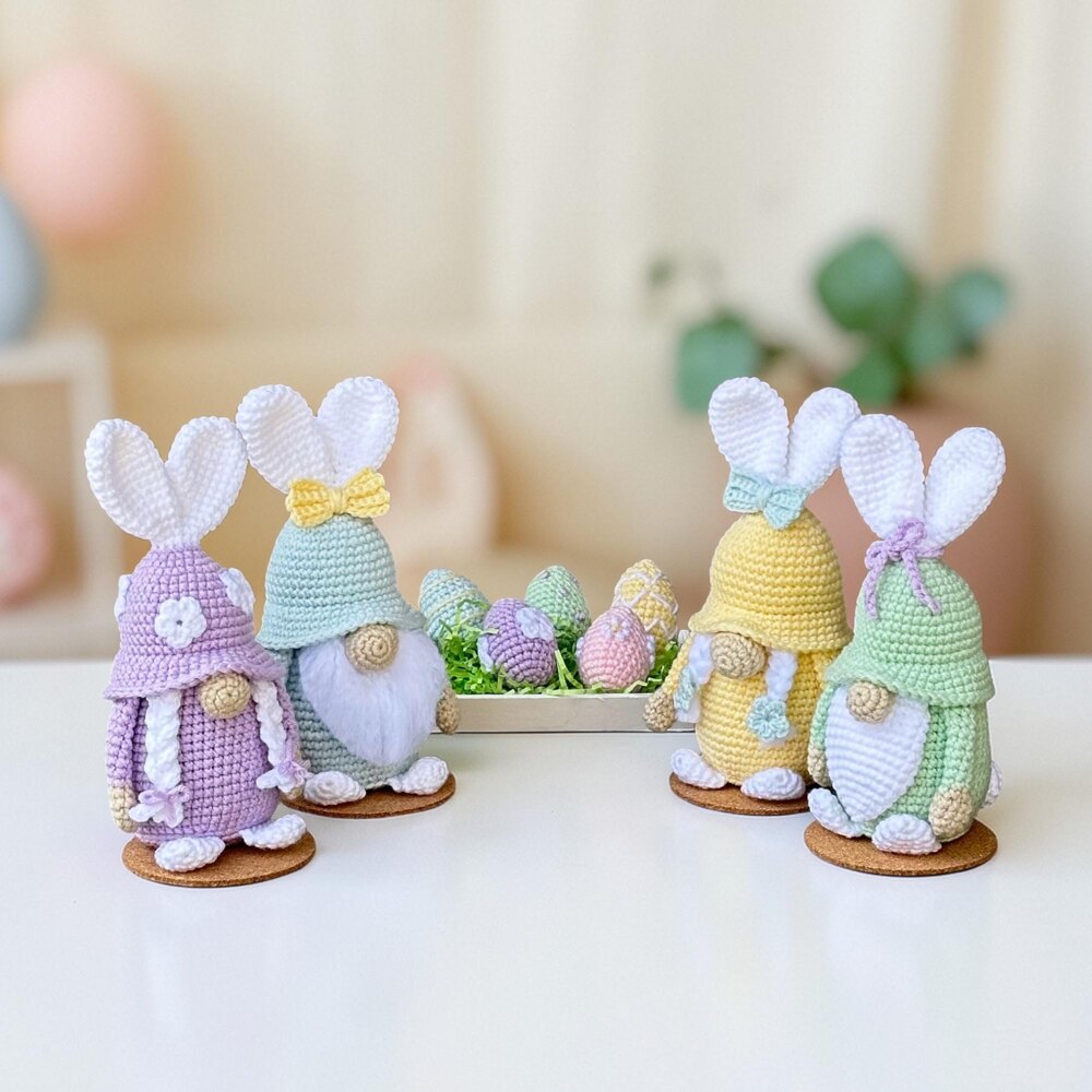 Spring Easter Bunny Gnome | LoveCrafts Handmade Easter Bunny Gnome Spring main image 0
