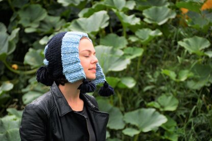 Light Blue Flower Hat