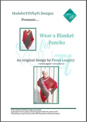 Wear a Blanket Poncho