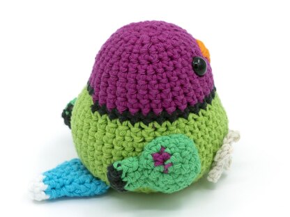 Amigurumi Plum-headed Parakeet