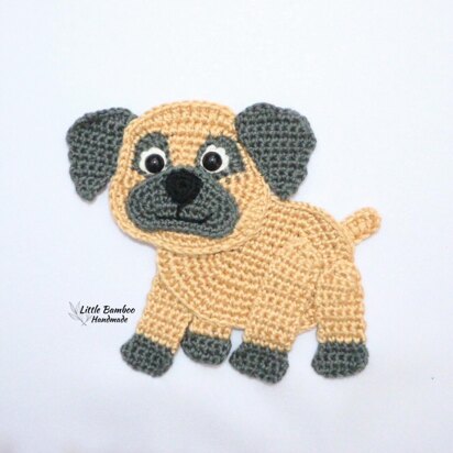 Pug Applique