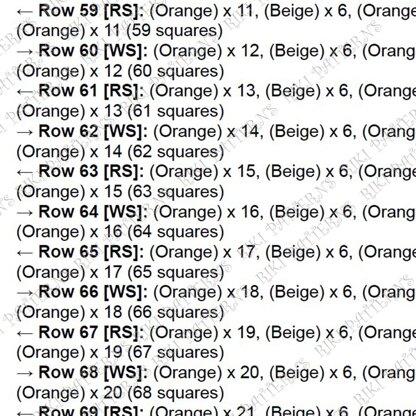 Corner-to-Corner C2C Radiant Flower Orange Newborn Blanket Crochet PATTERN