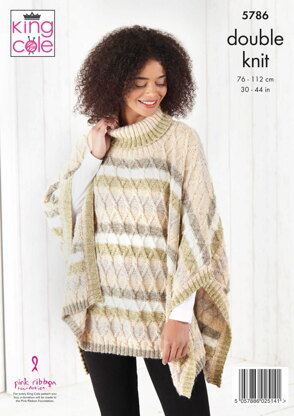 Tabbards Knitted in King Cole Harvest DK - 5786 - Downloadable PDF