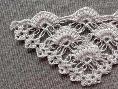 Crochet Shawl Pattern/Chart #58