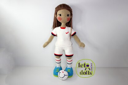 Tobin, XLarge Crochet Doll Pattern
