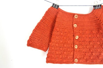 Bubbly Baby Cardigan