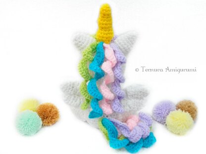 Crochet pattern little unicorn