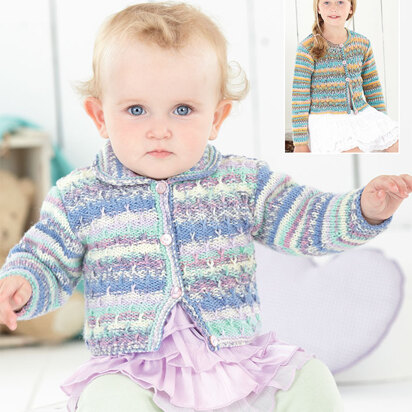 Cardigans in Sirdar Snuggly Baby Crofter DK - 4516 - Downloadable PDF