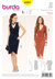 Burda burda style dresses Sewing Pattern B6829 - Paper Pattern, Size 8 - 18