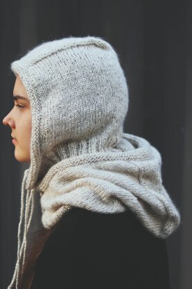 Cove Hood Knitting Pattern