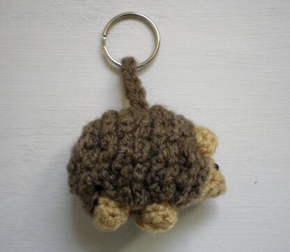 Henry the Hedgehog key chain