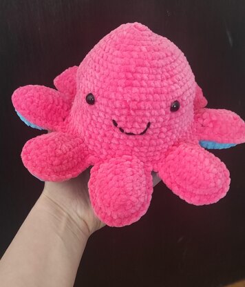 Reversible mood octopus not sew