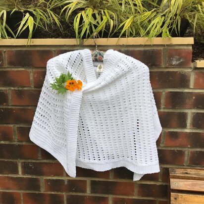 Perivale Wrap - knitting pattern