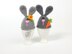 Bunny egg warmers