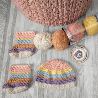 Baby Cap and Booties