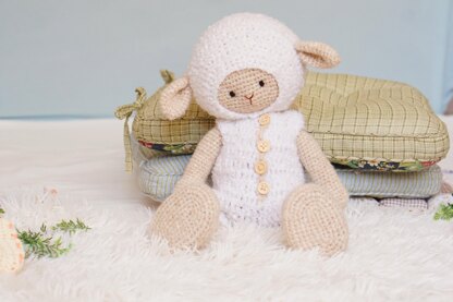 Mily the Lamb Crochet Toy Pattern