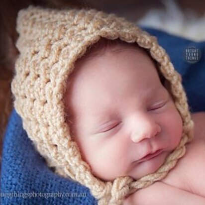 Unisex Textured Pixie Bonnet