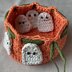 Halloween Pumpkin Bag of Ghosts