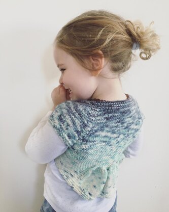 Petal Peplum Toddler Bolero