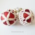 Lace Christmas Baubles