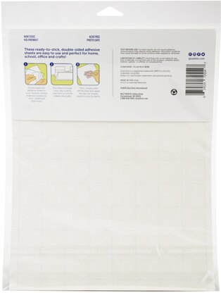 Glue Dots Adhesive Sheets 8.5"X11" 5/Pkg - 626729