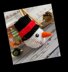 Snowman Chocolate Orange Cover Knitting Pattern