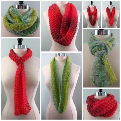 Three Spring Scarves