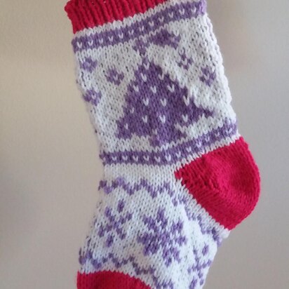 Christmas Tree Stocking