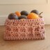 Waffle Stitch Basket