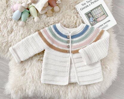 Size 1-3 months - Ginger Crochet Jacket