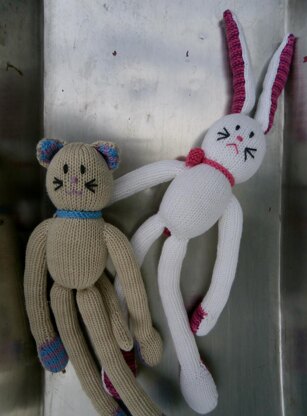 Kit Cat and Bunty Bunny