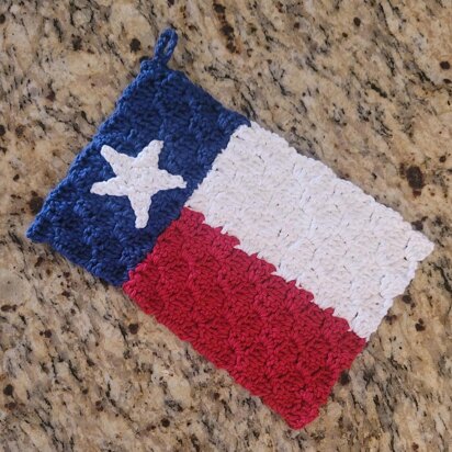 Texas Flag Potholder