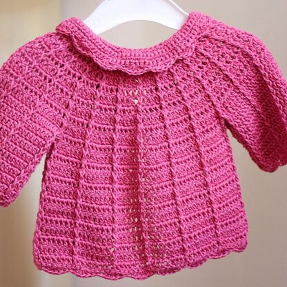 Candy Pink Baby Cardigan