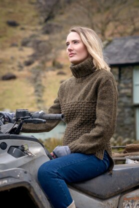 Blea Rock Sweater in The Fibre Co. Lore - Downloadable PDF