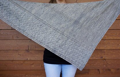 Pouring Rain Shawl