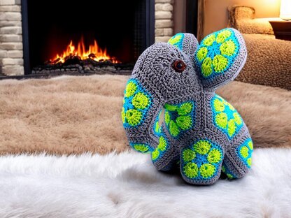 Christmas African Flowers Elephant Baubles Star