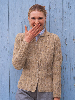 Martha Cardigan in Rowan Felted Tweed