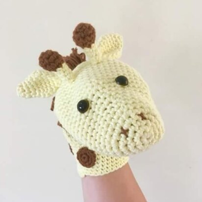 Garret the Giraffe Hand / Glove Puppet