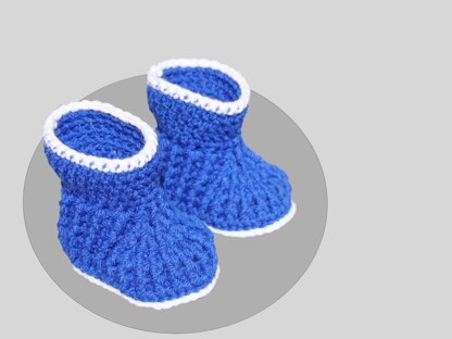 Häkelanleitung für Baby Booties