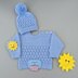 Sonny jumper / sweater baby knitting pattern 18 inch chest