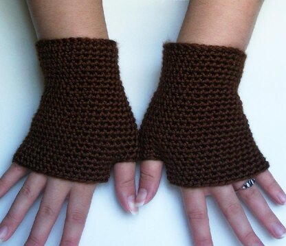 One Stitch Fingerless Gloves
