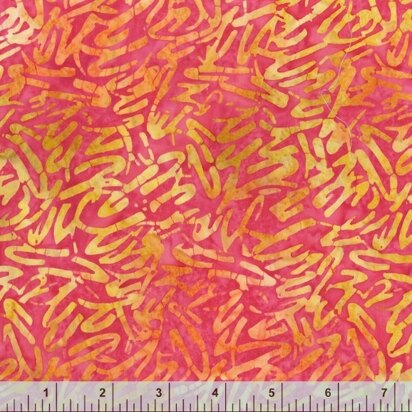 Anthology Fabrics Quiltessentials - Scribbles Pink I