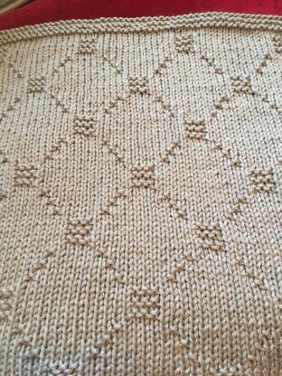 Dotty Diamond Blanket