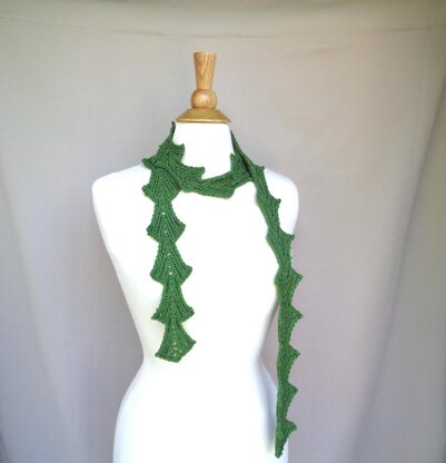 Gingko Leaf Scarf