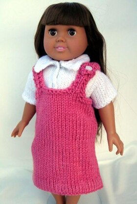 Back to School, Knitting Patterns fit American Girl and other 18-Inch Dolls