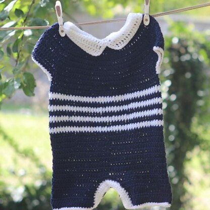 Crochet Romper 6-9 months