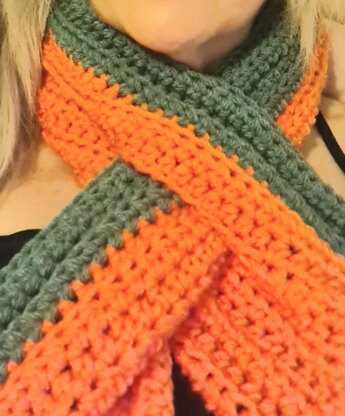 Unisex chunky scarf